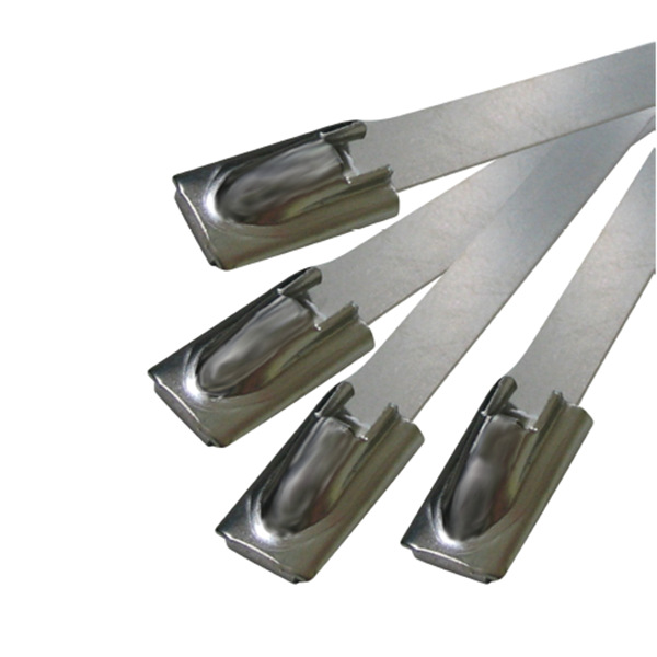 Stainless Steel 304L Roller-Ball Locking Cable Ties