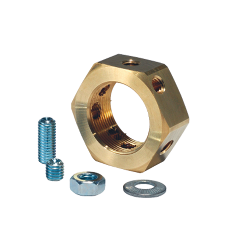 Brass Earthing Nut - Locknut