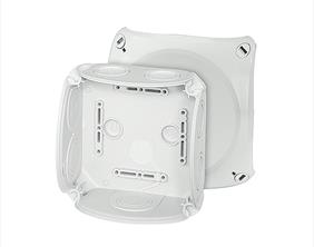 Hensel Grey Cable Junction Box - 130 x 130 x 77mm, IP66