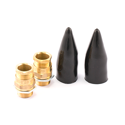 BICC Components PA2 Brass Cable Glands With Brass Locknut