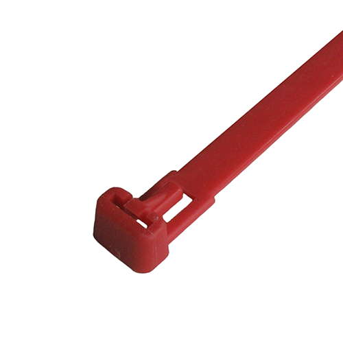Releasable Red Cable Ties